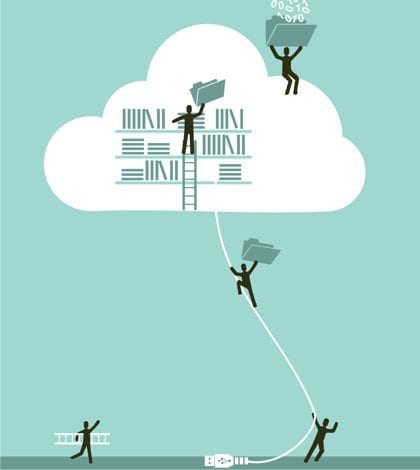 illustration_cloud computing illustration_cloud computing