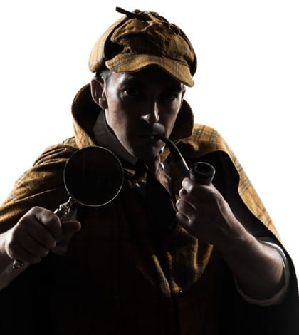 sherlock holmes silhouette sherlock holmes silhouette in studio on white background