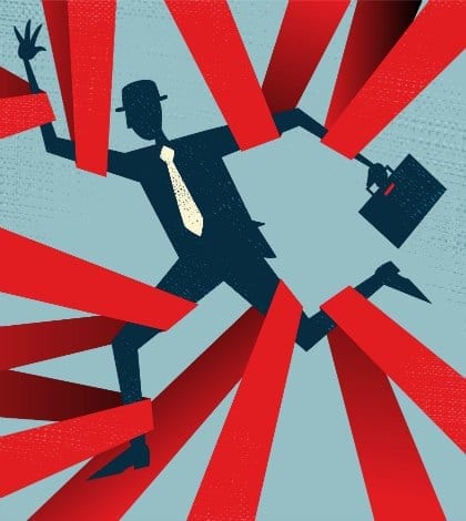 Biz Man Caught Red Tape 420 Biz Man Caught Red Tape 420