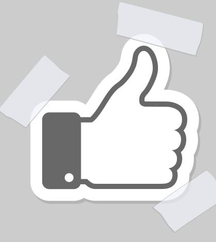 thumb up applique thumb up applique, vector illustration for your design