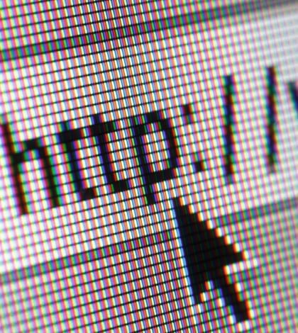 Surfing the www Graphic of address bar on computer with cursor arrow, Shooting computer screen