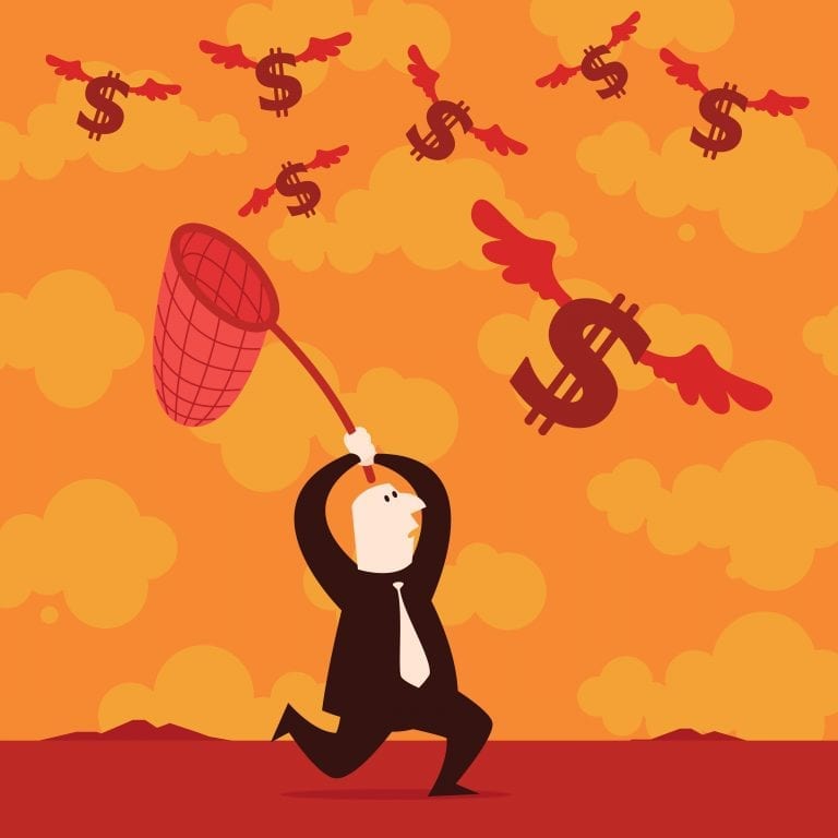 Chasing butterfly dollars 22754920 Chasing butterfly dollars 22754920