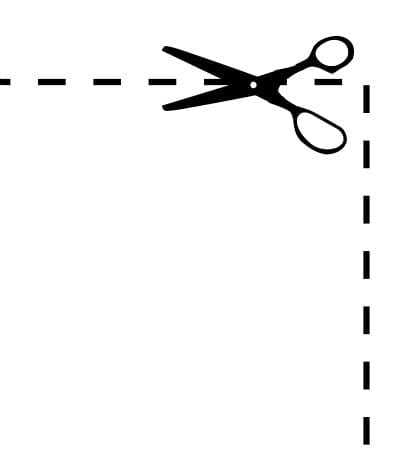 SCISSORS DOTTED LINE 39198456 420 SCISSORS DOTTED LINE 39198456 420