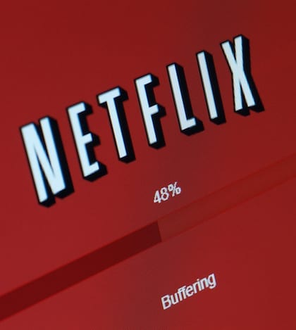 San Diego, California, USA - March 21, 2011: A closeup of a movie or TV show buffering on a computer through Netflix's "Watch Instantly" service, which allows users to stream content directly to their computer or TV through the internet.