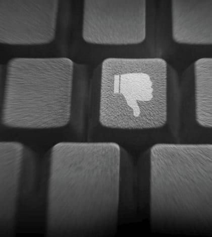 keyboard computer no disapproval thumbs down 627164376 420 keyboard computer no disapproval thumbs down 627164376 420