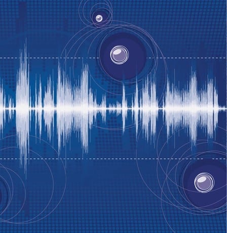 Sound Background Abstract sound, rhythm and music background