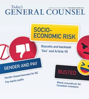 Todays General Counsel Summer 2018