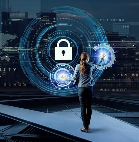 Internet security concept. Internet security concept.
