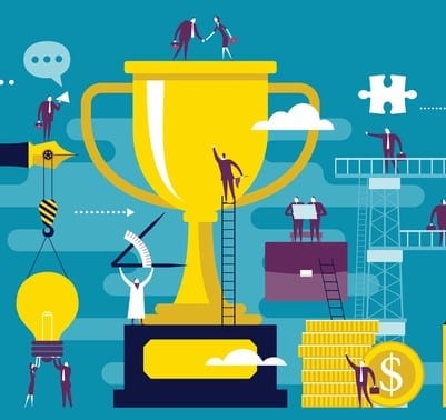 Success business vector illustration - success business