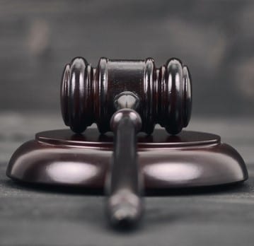 Judge Gavel on a black wooden background. Law and Justice, Legality concept, Judge Gavel on a black wooden background.