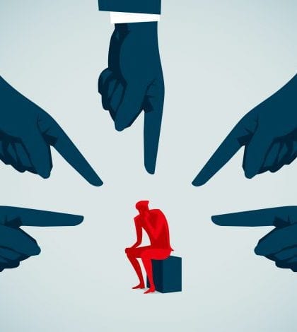 Pointing commercial illustrator