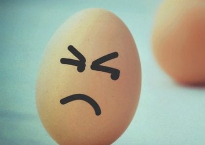 gossiping behind angry egg (retro style) gossiping behind angry egg (retro style)