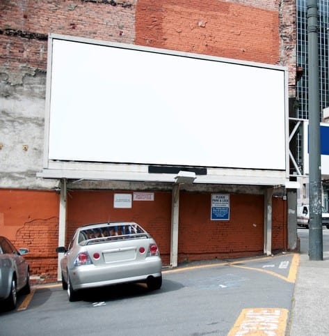 Empty Billboard at Outdoor Parking Lot (Seattle, USA) "Empty Billboard at Outdoor Parking Lot. Your ad can be placed here! Photo taken in around the Pioneer Square district, downtown Seattle, USA.Related images:"