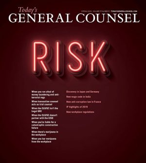 Todays General Counsel Spring 2020