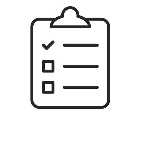 Clipboard witch Checklist, Wishlist Line Icon. Editable Stroke. Pixel Perfect. For Mobile and Web. Outline Icon with Editable Stroke.