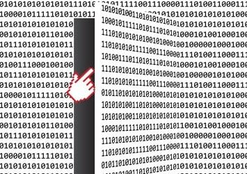 The hacker opens the door Hacker opens the door, font composition, vector