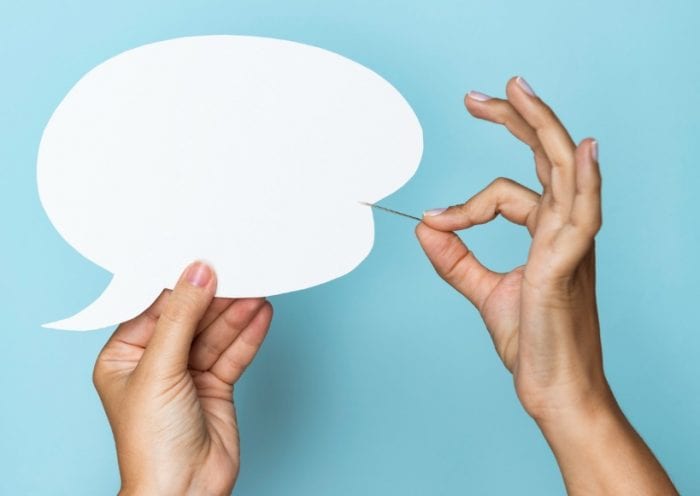 blow-up-speech-bubble-with-needle-picture-id1304772470 blow-up-speech-bubble-with-needle-picture-id1304772470