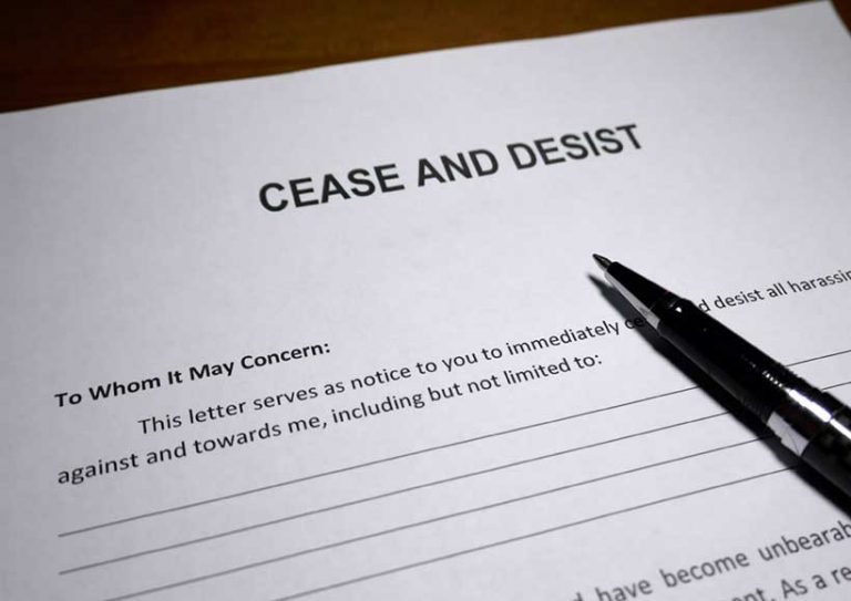Balich_CeaseAndDesist Suing a Foreign Patent Infringer