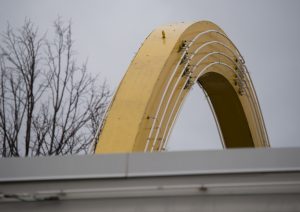 McDonald's golden arch.