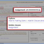 CobbleStone Software Clause Extraction Machine Learning