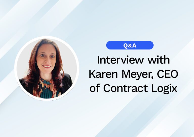 Interview with Karen Meyer, CEO of Contract Logix Interview with Karen Meyer, CEO of Contract Logix