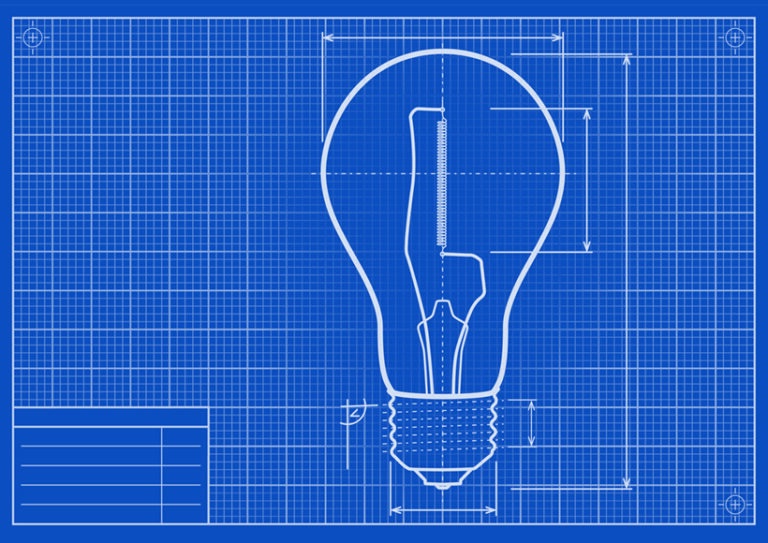 iStock-481801555 blueprint of idea concept
