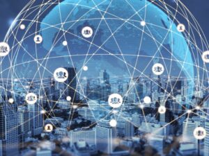 internet network connecting people globally concept for international hiring
