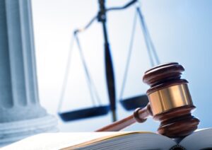 gavel and scales of justice, legal concept