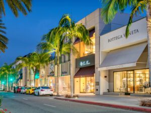 Los Angeles, Rodeo Drive, Beverly Hills, luxury retail